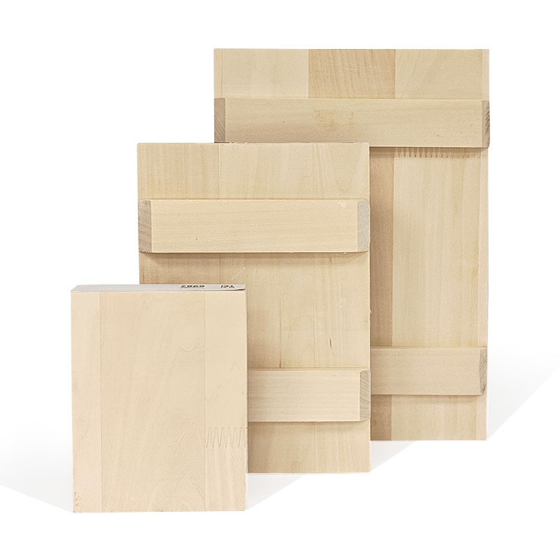 Planken voorbereid met Gesso Planken voorbereid met Gesso